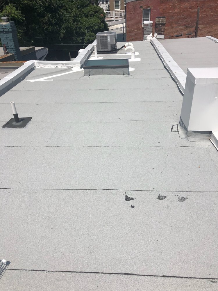 Uncoated roof